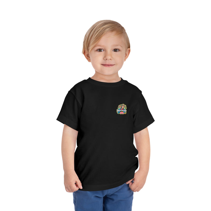 Hooked on My Dad - Toddler Tee