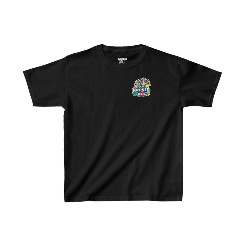 Hooked on My Dad - Kids Tee